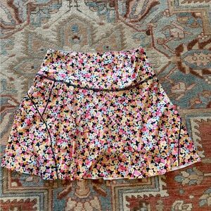 Athleta Ace Tennis Skort Floral Women's Skirt - Multicolor